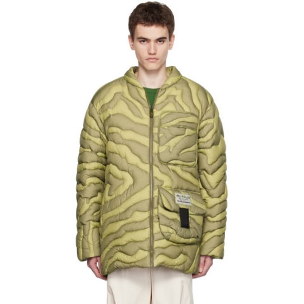 Moncler x Salehe Bembury Men's down Jacket Dark Green 3(L)